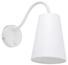 Стенна лампа WIRE WHITE 1xE27/60W/230V
