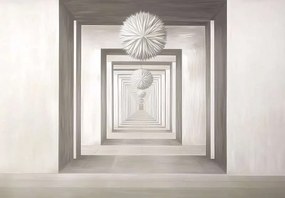 15619 - 3D тапет коридор