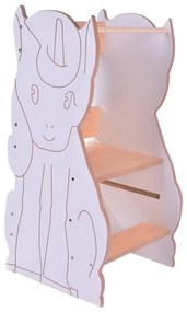 Обучителна кула UNICORN бяла/клен