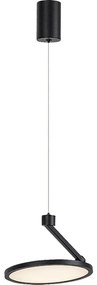 Rabalux 72327 - LED Пендел OVIDIA LED/20W/230V черен