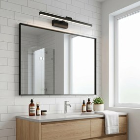 LED аплик за баня APP1867-1W 60 cm Black