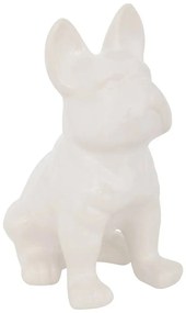 Декоративна фигура atmosphera Eden, Керамика, Бял, 22 cm