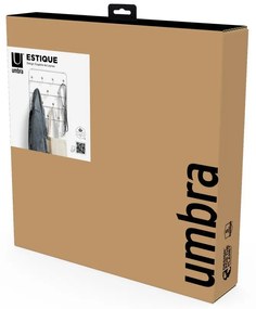 Бяла метална закачалка за врата 36 cm Estique - Umbra