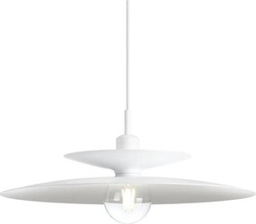 Redo 01-3048 - Пендел на кабел GUNNAR 1xE27/42W/230V Ø 50 см бял