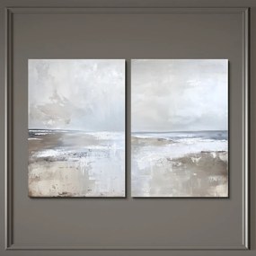 Картини с ръчно рисувани елементи в комплект от 2 бр. 50x70 cm Breeze – Styler