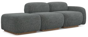 Сив модулна лежанка (десен ъгъл) Ailani – Makamii