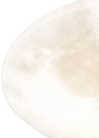 Таванна лампа бяла с LED и димер с дистанционно управление - Mane