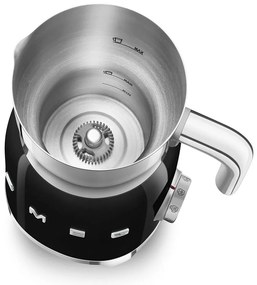 Черен електрически миксер за мляко Retro Style – SMEG
