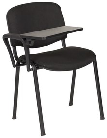 Посетителски стол модел Memo-1140 LUX - черен + масичка