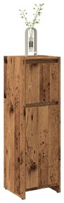 856061 vidaXL Шкаф за баня от старо дърво 30x30x95 cm Инженерна дървесина
