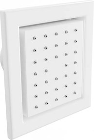 Mexen странична вградена дюза, бяла - 79365-20