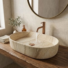 УМИВАЛНИК ЗА ПЛОТ Rea Nadia 60 Sahara