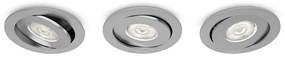 Philips 59183/48/16 - К-кт 3x LED лампа за окачен таван ASTEROPE LED/4,5W/230V