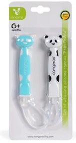 Cangaroo  -  Силиконови лъжици Baby Panda F1607 син