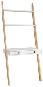 Бяла стойка с работен плот и чекмедже Leno - Ragaba