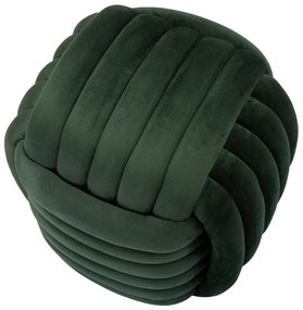 Зелена кадифена табуретка Softy – Mauro Ferretti