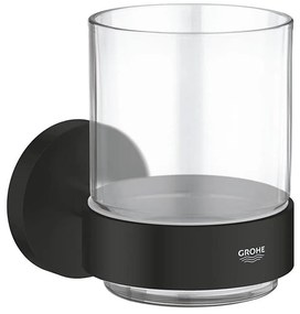 GROHE 411942430 - Стъклена чашка с държач START, черна