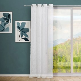 Бяло-сребриста завеса 140x260 cm Buds – Casa Selección