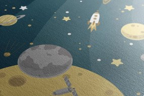 Картина на платно – Необикновено пътешествие в космоса