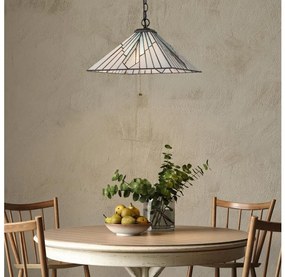 Elstead TF-ALDERLEY-P - Полилей на верига Tiffany ALDERLEY 1xE27/60W/230V