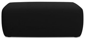 Черна кадифена табуретка Kapua – Makamii