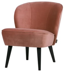 Фотьойл от розово кадифе Sara - WOOOD