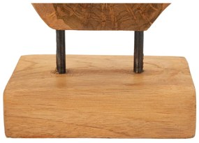 Дървена статуя (височина 27 cm) Lubang – Mauro Ferretti