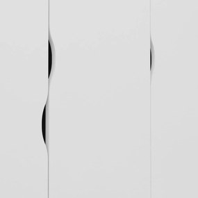 Бял гардероб 147x200 cm Oslo - Tvilum