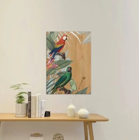 Рисуване Red &amp; Green Parrots L