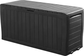 Градинска кутия за съхранение Marvel Plus 270 л с колела и заключващ се капак