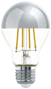 LED Крушка с огледален сферичен връх A60 E27/7W/230V 2700K - Eglo 11834