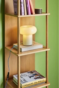 Светлозелена стъклена настолна лампа (височина 22 cm) Hues – Hübsch