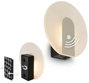 Briloner 3889012 - LED зареждаемо настенно осветително тяло с сензор TARO LED/2,5W/5V 1800 mAh матово