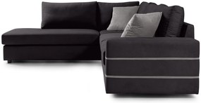 Ъглов диван Holmes-Anthracite-Left