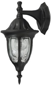 RABALUX Милано 8341, стенен фенер, черен, 1х60W - 8341
