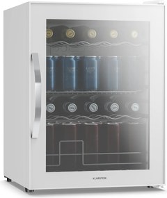 Klarstein Beersafe хладилник за напитки с огледална стъклена врата | 64 x 48 см | 85 W | 60 литра | Бял