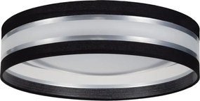 LED таванно осветително тяло CORAL LED/24W/230V черно/сребристо