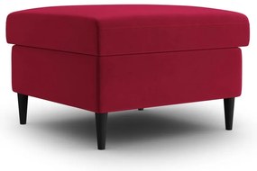 Червена кадифена табуретка Kyoto – Cosmopolitan Design