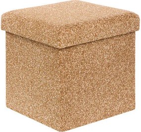 Пуф със съхранение atmosphera Oxia, Охра, 38x38 cm