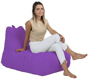 Градински пуф Trendy Comfort Bed Pouf, цвят Лилав