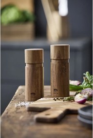 Дървен комплект от мелнички за сол и пипер 2 бр. в естествен цвят – Holm