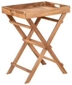 Градинска маса за сервиране от масивно тиково дърво 29x39 cm Ronda – House Nordic