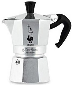 Кафе машина за еспресо Bialetti Moka Express Неръждаема стомана Алуминий 2 Tassid