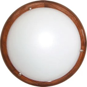 Плафониера ДЪРВО КРЪГ, ø400, палисандър, 2xE27