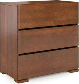 Кафяв скрин от букова дървесина , 80 x 81 cm Sandemo - Skandica