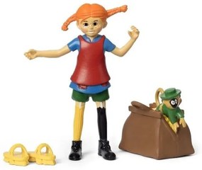 Комплект фигурки Пипи Дългото чорапче - Pippi