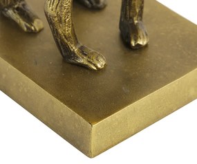 Винтидж настолна лампа месинг - Animal Monkey Hale