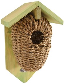 Къщичка за птици от морска трева , височина 26,2 cm - Esschert Design