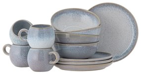 Глинен комплект за хранене 12 бр. Paula – Bloomingville