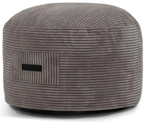 Лилава табуретка от рипсено кадифе Om 60 – SLOWDOWN